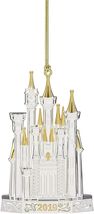 Lenox Disney 2019 Princess Cinderella's Castle Ornament Silver Christmas... - $16.00