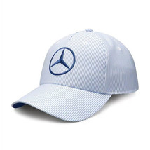 George Russell Cap Mercedes-AMG F1 Monaco Special Edition Blue White - $76.49