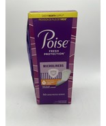 Poise Daily Microliners Light Absorbency Long Length #1 incontinence 50 ... - $8.99
