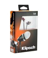 Klipsch IMAGE S4 II In-Ear Enhanced Bass Noise-Isolating Headphone, Black - $169.00 CAD