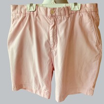 Ralph Lauren Polo Golf Men&#39;s Shorts Stylish Sporty Pale Pink Cotton EUC 33 - $24.98