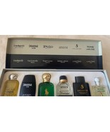 Vintage Coffret Set of 6 eaux de toilette pour homme Pafums Paris (minat... - $79.20