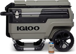 Igloo 70 Qt Premium Trailmate Wheeled Rolling Cooler - £259.73 GBP