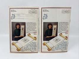 DMC Cross Creek Sampler Booklets Cross Stitch Patterns Lot of 2 1980s - $10.88