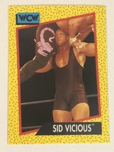 Sid Vicious WCW Trading Card World Championship Wrestling 1991 #26 - £1.53 GBP