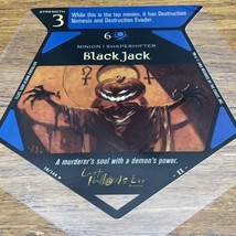 Wizards Of The Coast Hecatomb Last Hallow&#39;s Eve BlackJack Window Cling Decal JD - £9.79 GBP