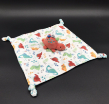 Mary Meyer Dinosaur Lovey Security Blanket Soother Knotted Corners Pebblesaurus - $14.99