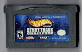 Nintendo Gameboy Advance Hot Wheels Stunt Track Challenge Video Game Cart Only - £15.30 GBP