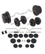 Barbell and Dumbbell Set 132.3 lb - $5,379.51 MXN