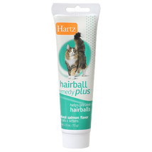 Hartz Hairball Remedy Plus Paste Natural Salmon Flavor 2.5 oz Hartz Hairball Rem - £11.43 GBP