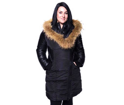 Towmy By Snowimage Women&#39;s Down Coat With Real Fur - £164.23 GBP