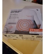 Sharper Image Calming Heat Back Wrap With Lumbar Support - £57.75 GBP