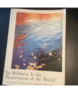 In Wildness Is the Preservation of the World by Porter, Eliot (Paperback) - £6.12 GBP