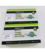 Lot Of 2 Greencycle TN450 Toner Cartridge TN-450 HL 2220/2230/2242 DCP 7... - £10.92 GBP