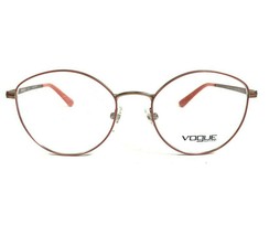 Vogue Eyeglasses Frames VO 4025 5022 Matte Coral Pink Full Wire Rim 51-18-135 - $25.03