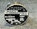 Superior Electric M091-FD-6207 Slo-Syn Synchronous Stepping Motor Used - £70.06 GBP