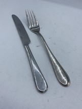 Oneida Souffle Gourmet Collection Stainless Dinner Fork Knife  18/10 Vie... - $12.86