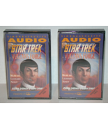 STAR TREK - VULCAN&#39;S FORGE - SIMON &amp; SCHUSTER AUDIO (TWO CASSETTES) - £11.71 GBP