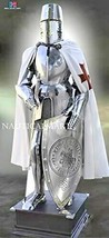 Medieval Knight Templar Plates Armor Suit Battle ready full Size armor suit - £1,091.25 GBP