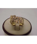 Estate Vintage  1.00cttw  VS/H  Old Mine Cut  Diamond "AL" 14k yellow Gold Ring - $1,350.00