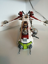 Clone Wars Republic Gunship with figures stickers and instructions new s... - $75.94