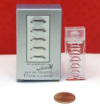 Eau De Ruby Lips By Salvador Dali EDT Splash Mini .12 oz / 3.5 ml New in Box - $14.84
