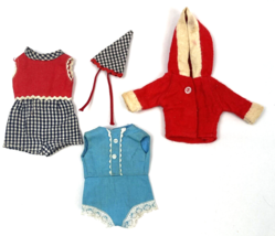 Vintage 1960s Ideal Tammy Pepper Doll Clothes Playsuit Romper Hat Jacket Lot - £21.92 GBP