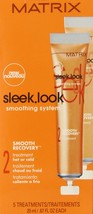 Sleek Look Smoothing System 2 Smooth Recovery Treatment Hot or Cold 5 X .6 (e... - $29.99