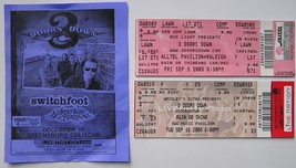 3 DOORS DOWN 3 PC LOT TICKET STUBS 2001-08 KRYPTONITE WITH GREENSBORO PO... - $14.75