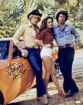 The Dukes Of Hazzard Signed Autographed 16x20 Photo Daisy Duke Bo Luke Jsa Cert - £295.49 GBP