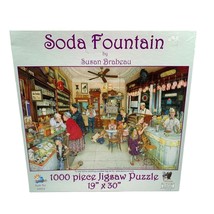 Suns Out Classic Americana Diner &quot;SODA FOUNTAIN&quot; 1000 Piece Jigsaw Puzzl... - $18.69