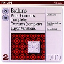 Brahms: Piano Concertos Overtures and Haydn Variations Cd - £11.72 GBP