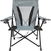 NEW Kijaro XXL Dual Lock Portable Camping Sports Chair Hallett Peak Grey 400LB - £51.31 GBP