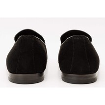 The Lazio Shoe Black Suede Slip-on Loafer Men Shoe image 4