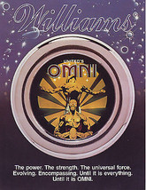 Omni 1982 Original Shuffle Alley Sales Flyer Promo Bowling Game Art - £25.78 GBP