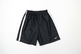 Nike Dri-Fit Mens XL Striped Color Block Big Swoosh Running Soccer Short... - £34.37 GBP