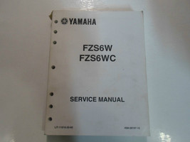 2007 Yamaha FZS6W FZS6WC Service Atelier Réparation Manuel Usine Endomma... - £17.64 GBP