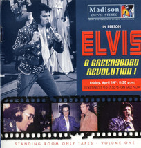 Elvis Presley Live A Greensboro Revolution 4/14/72 CD/Rare Soundboard  - £15.98 GBP