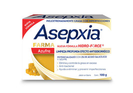 ASEPXIA FARMA AZUFRE Limpieza Profunda { 100g x 2 bars of acne fighting ... - £11.95 GBP