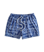 Brooks Brothers Men&#39;s Blue Ships 5&quot; Inseam  Swim Trunk Shorts, XL XLarge... - £54.47 GBP