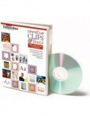 Creating Keepsakes: Creative Clip & Fonts for Vacation & Travel CD-ROM  - $9.99