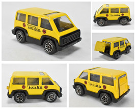Tonka Cargo Van Vintage Metal Toy Car Yellow Japan - £15.53 GBP