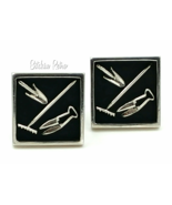Swank Vintage Cufflinks from &quot;Do It Yourself&quot; Series Gardening Theme - $323.11 MXN