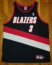 Authentic Nike Portland Trailblazers Blazers Damon Stoudamire Road Jersey 52 - £352.01 GBP