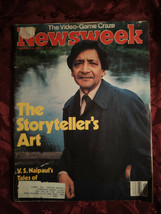 Newsweek November 16 1981 11/16/81 Nov 81 V S Naipaul Video Games - $6.48