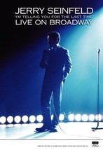 Jerry Seinfeld Live on Broadway: I&#39;m Telling You for the Last Time Dvd - £8.77 GBP