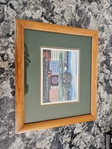 Diane Phalan Amish Roadside Market framed print Americana art - $13.86