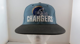 San Diego Chargers Hat (VTG) - Helmet and Script Graphic -Logo 7- Adult Snapback - $49.00