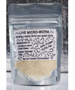 BUY 2 GET 1 FREE Live Micro worm Starter Culture Guppy Betta killfish food - £8.85 GBP+