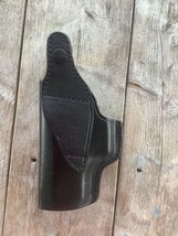Fits Walther PPK PPQ CCP P99 OWB IWB Leather Holster With Thumb Break image 7